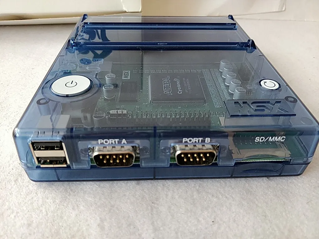 1Chip MSX Console D4 Enterprise PSU(AC Adapter),Manual,Boxed set tested-d0304-