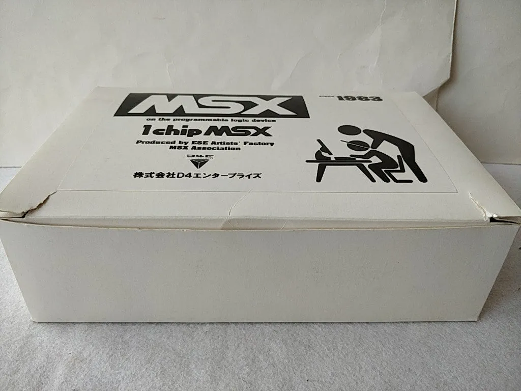 1Chip MSX Console D4 Enterprise PSU(AC Adapter),Manual,Boxed set tested-d0304-