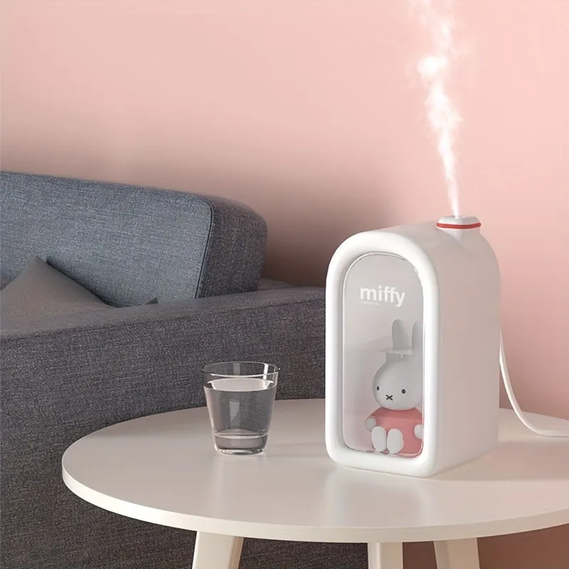 1pc 12.85oz Cool Mist Humidifier Air Humidifier 380mL Enlarge Water, 1.69oz/h Spray Volume, 2 Working Modes: Intermittent Mist (3Seconds On/3 Seconds Off) & Continuous Mist Home Decor Room Decor Back To School Supplies Winter Essential