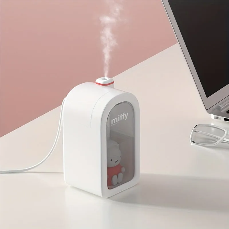 1pc 12.85oz Cool Mist Humidifier Air Humidifier 380mL Enlarge Water, 1.69oz/h Spray Volume, 2 Working Modes: Intermittent Mist (3Seconds On/3 Seconds Off) & Continuous Mist Home Decor Room Decor Back To School Supplies Winter Essential