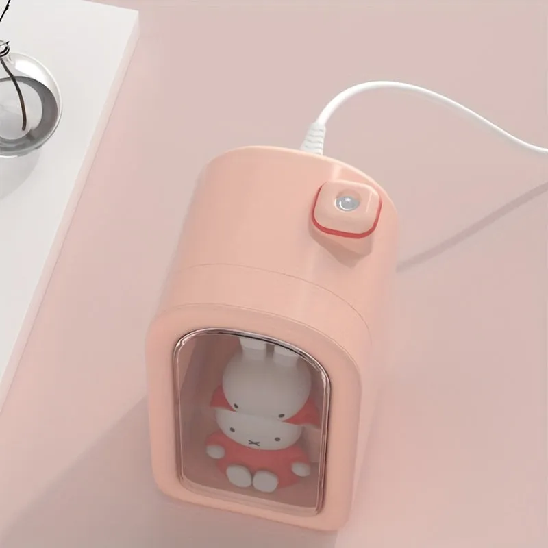 1pc 12.85oz Cool Mist Humidifier Air Humidifier 380mL Enlarge Water, 1.69oz/h Spray Volume, 2 Working Modes: Intermittent Mist (3Seconds On/3 Seconds Off) & Continuous Mist Home Decor Room Decor Back To School Supplies Winter Essential