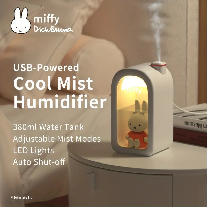 1pc 12.85oz Cool Mist Humidifier Air Humidifier 380mL Enlarge Water, 1.69oz/h Spray Volume, 2 Working Modes: Intermittent Mist (3Seconds On/3 Seconds Off) & Continuous Mist Home Decor Room Decor Back To School Supplies Winter Essential