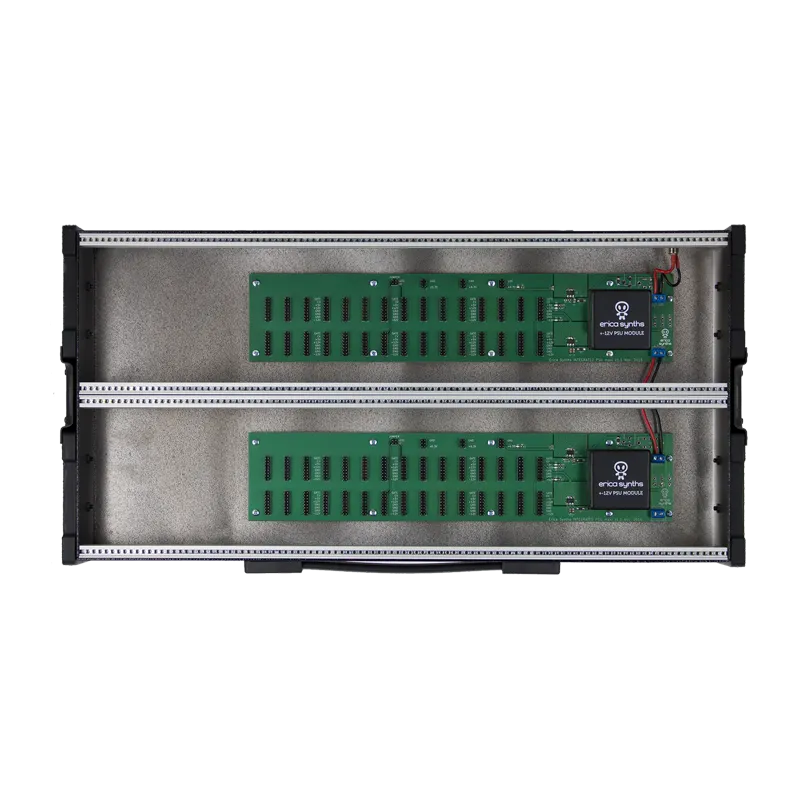 2x104HP Aluminum Travel Case with Lid