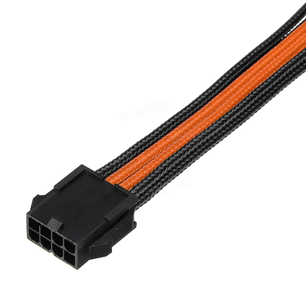 30cm PCI-E 8Pin(4 4) PSU CPU Extension Cable 8 Pin Extended Braided Power Cable