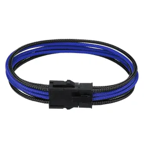 30cm PCI-E 8Pin(4 4) PSU CPU Extension Cable 8 Pin Extended Braided Power Cable