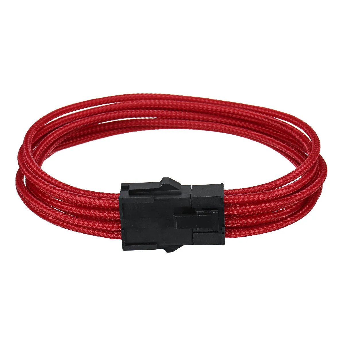 30cm PCI-E 8Pin(4 4) PSU CPU Extension Cable 8 Pin Extended Braided Power Cable