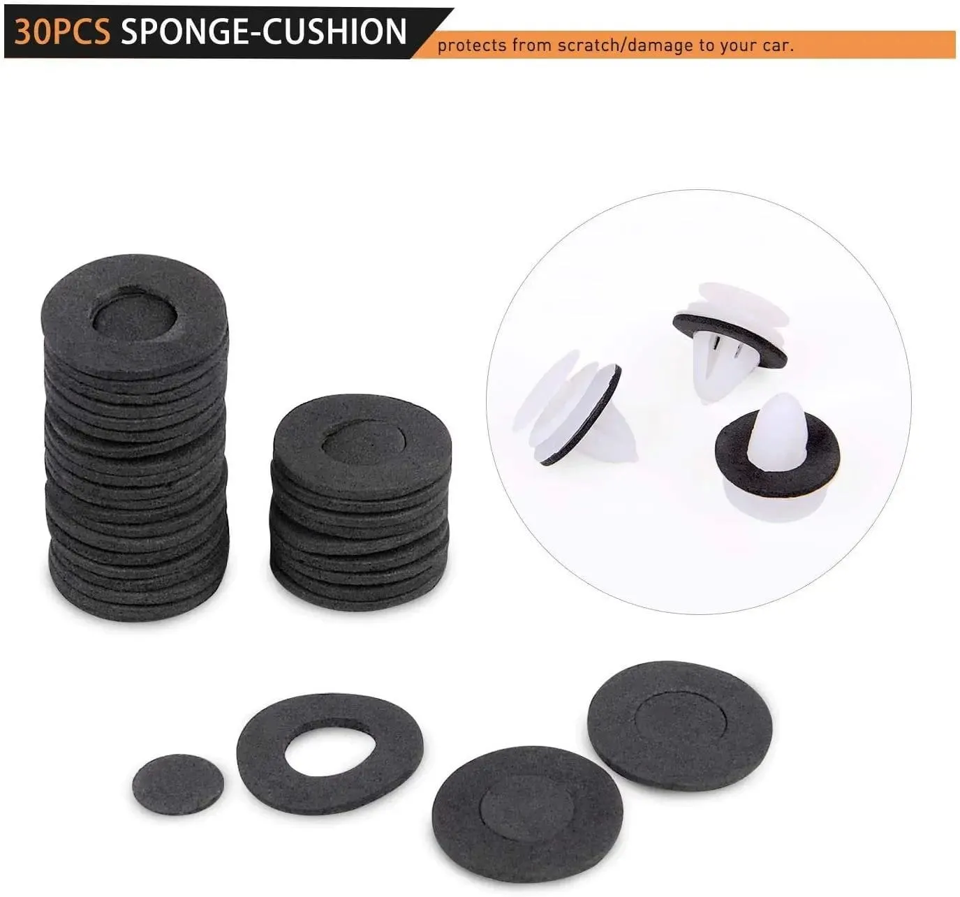 415 Pcs Car Push Retainer Clips Kits For GM Ford Toyota Honda Chrysler
