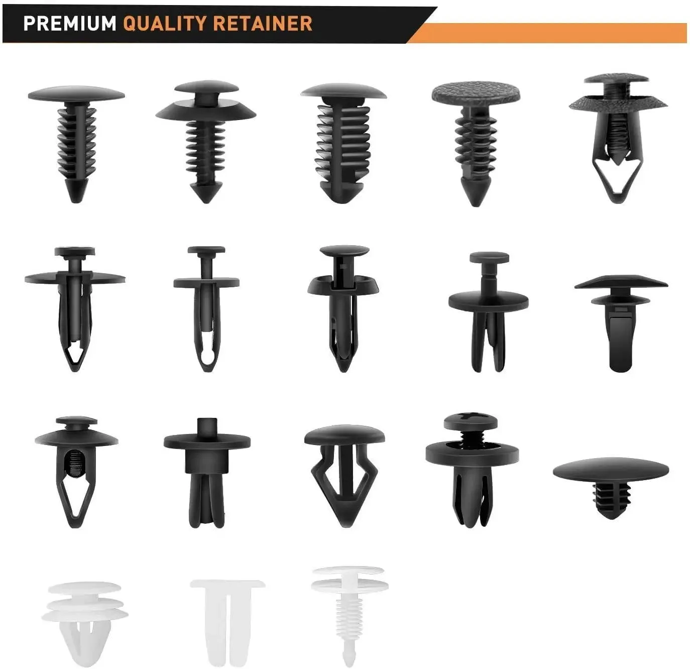 415 Pcs Car Push Retainer Clips Kits For GM Ford Toyota Honda Chrysler
