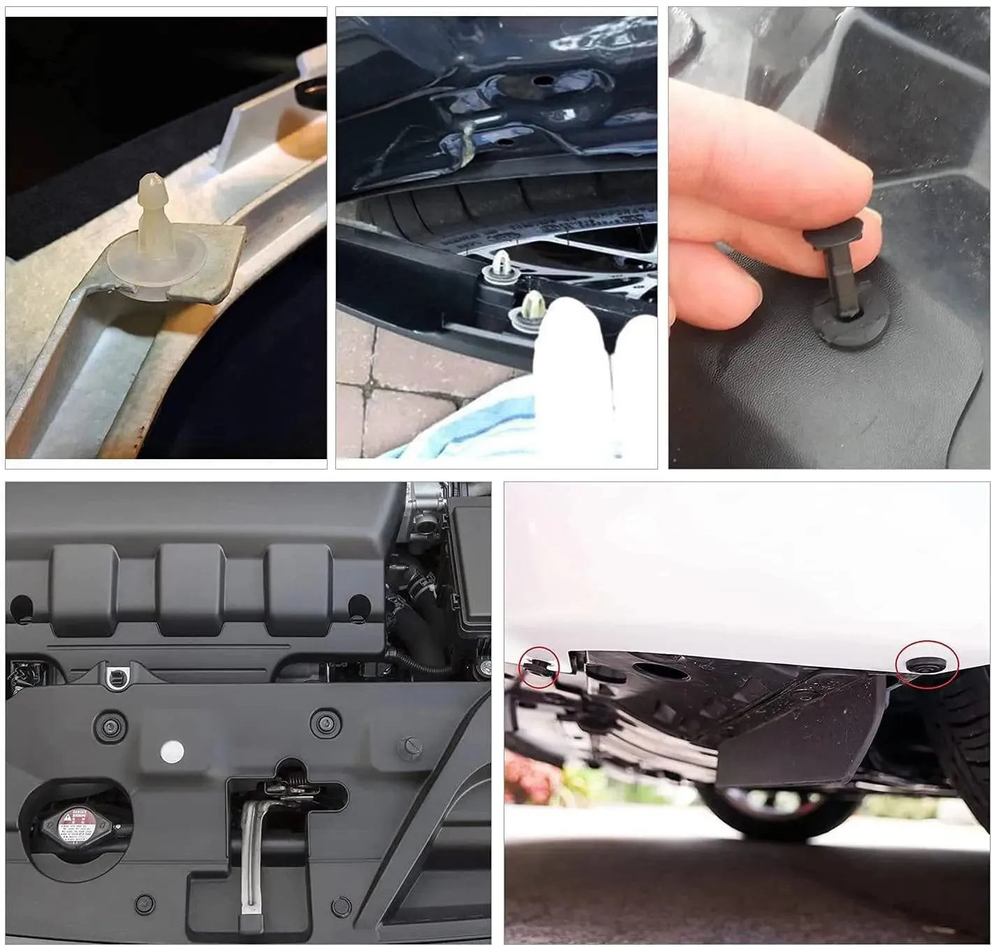 415 Pcs Car Push Retainer Clips Kits For GM Ford Toyota Honda Chrysler