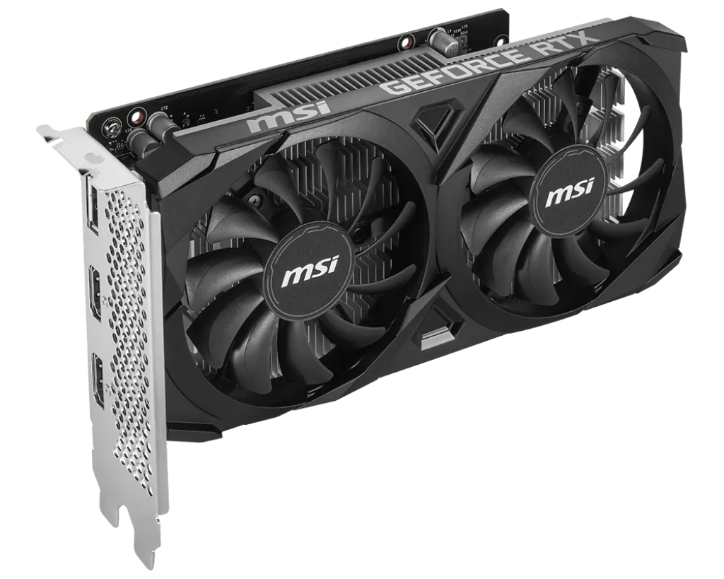 6GB MSI RTX 3050 Ventus 2X 6G OC Graphics Card
