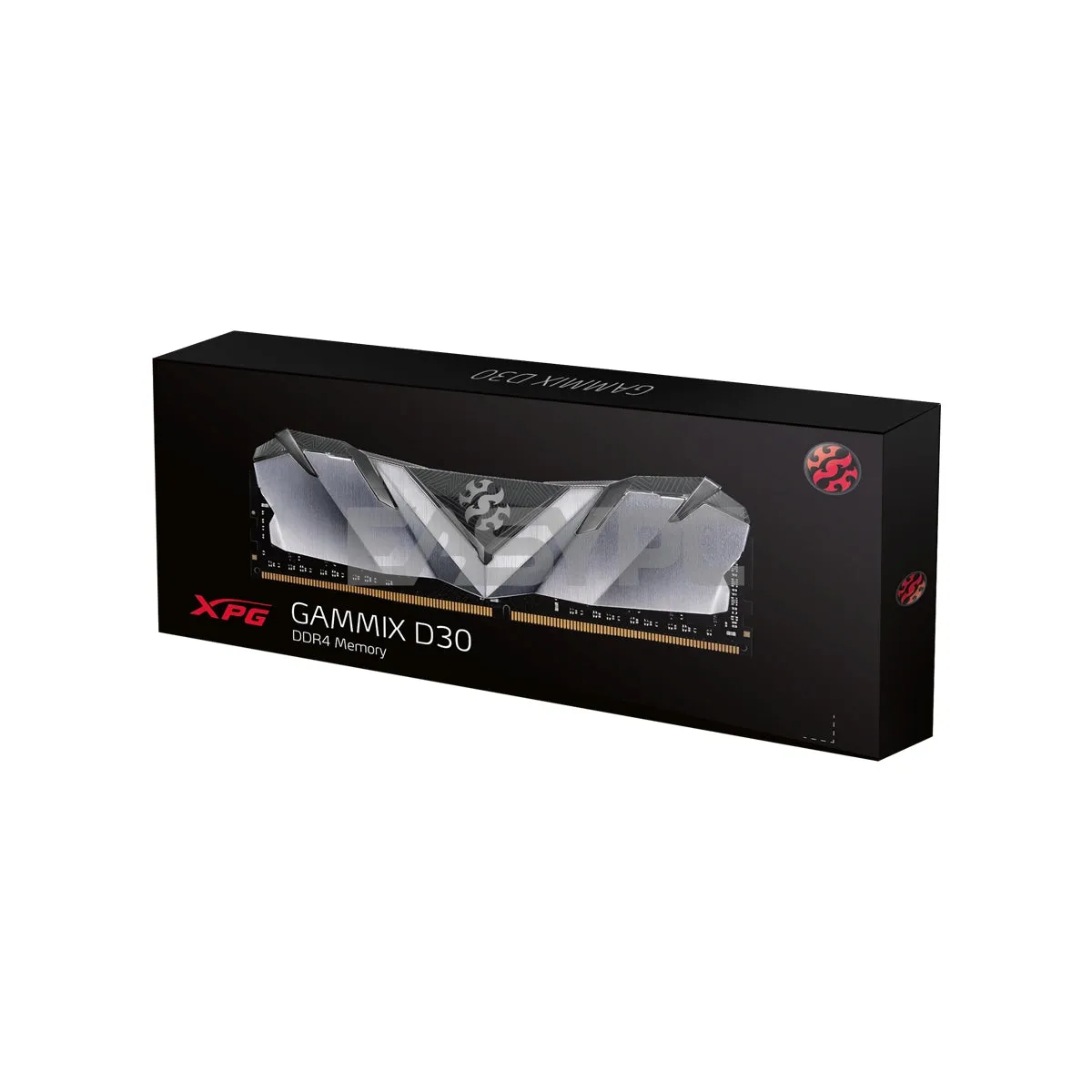 Adata Gammix D30 8gb 1x8 3200mhz Ddr4 Memory Black with Heatsink