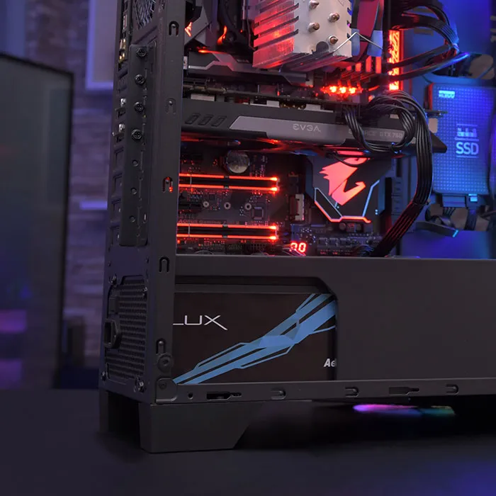 AeroCool LUX 550W 650W 750W Power Supply (PSU) | 80PLUS BRONZE