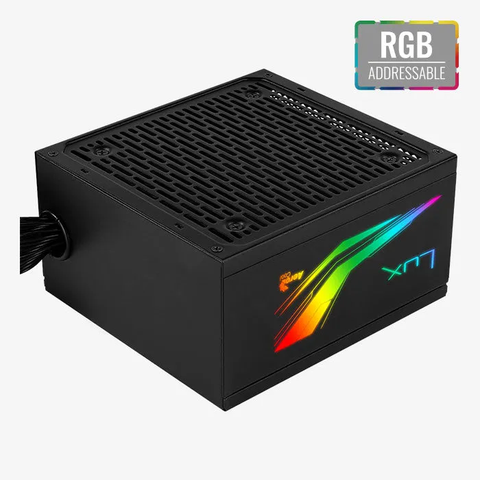 Aerocool LUX RGB 80Plus Bronze Power Supply PSU (650W / 750W ) | 2 Years Warranty