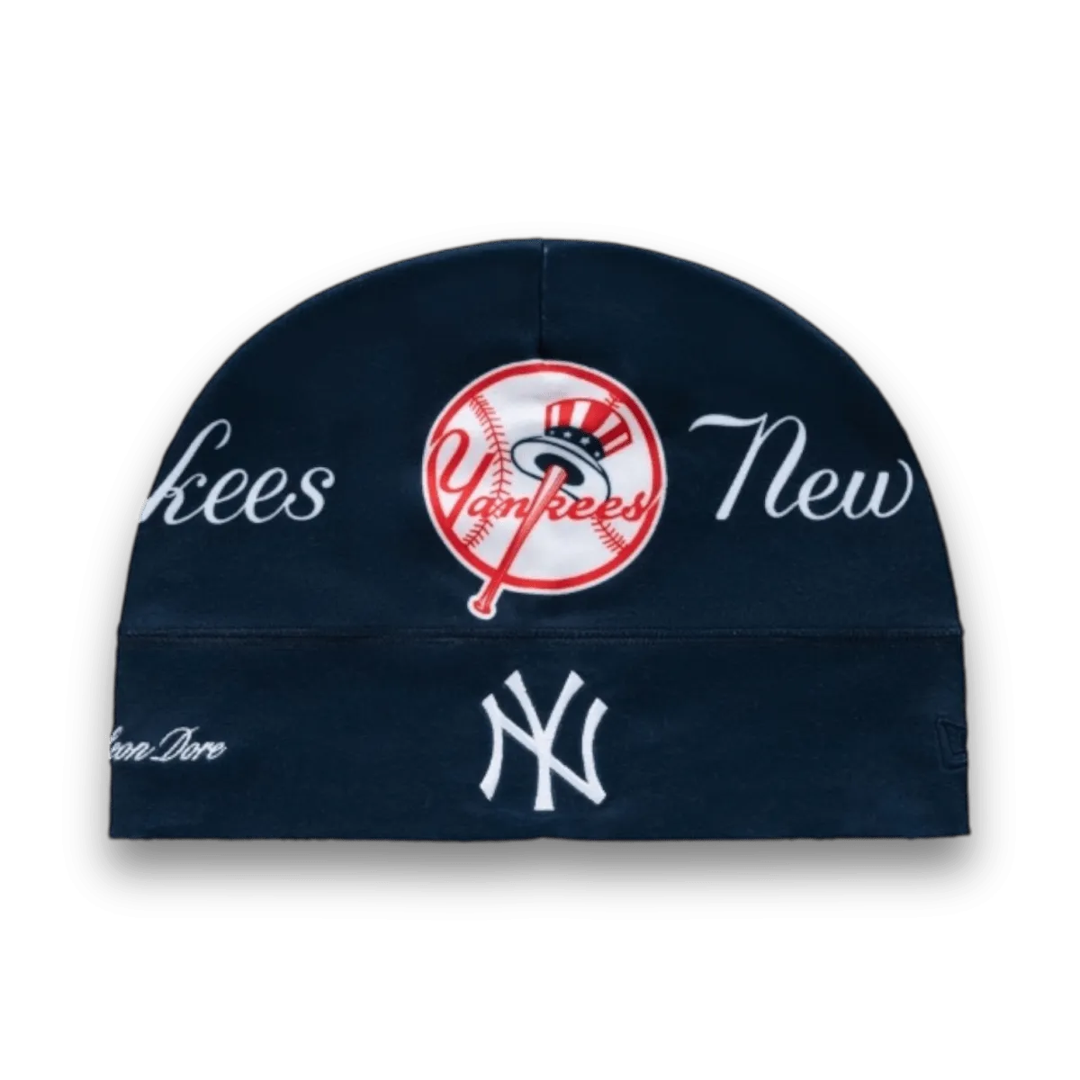 Aime Leon Dore x New Era Yankees Fleece Skull Cap - Navy
