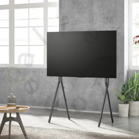 Alterzone Steel TV Floor Stand for 49"-70" TVs, Black