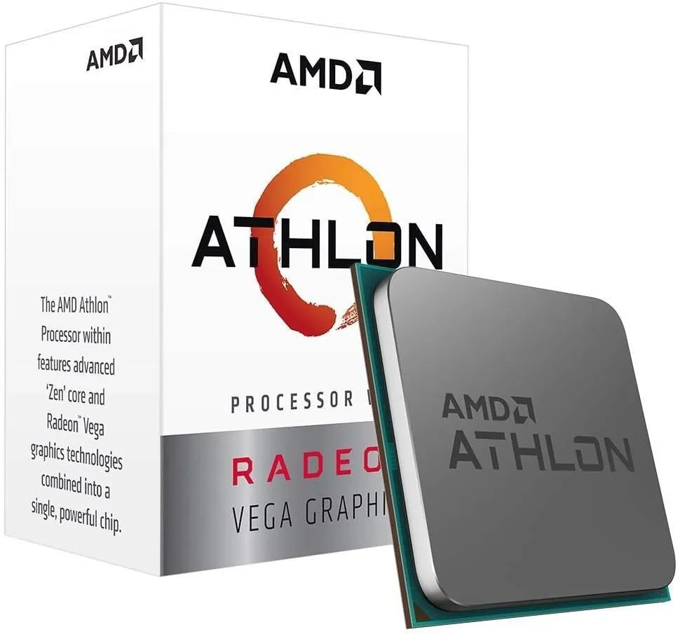 AMD Athlon 3000G AM4 Processor (2-Cores/4Threads) | AMD Athlon™ 3000 Series / Radeon™ Vega 3 Graphics