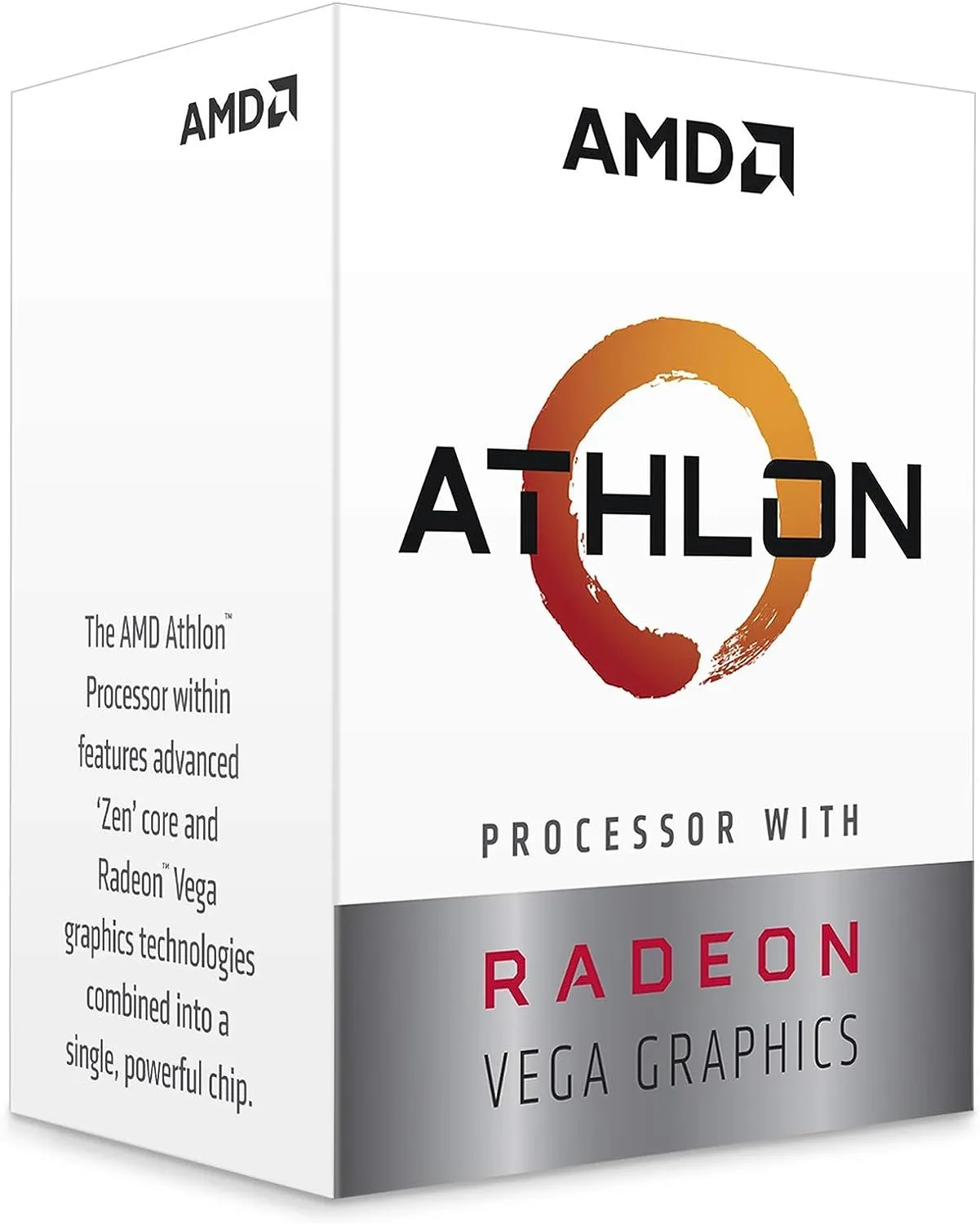 AMD Athlon 3000G AM4 Processor (2-Cores/4Threads) | AMD Athlon™ 3000 Series / Radeon™ Vega 3 Graphics