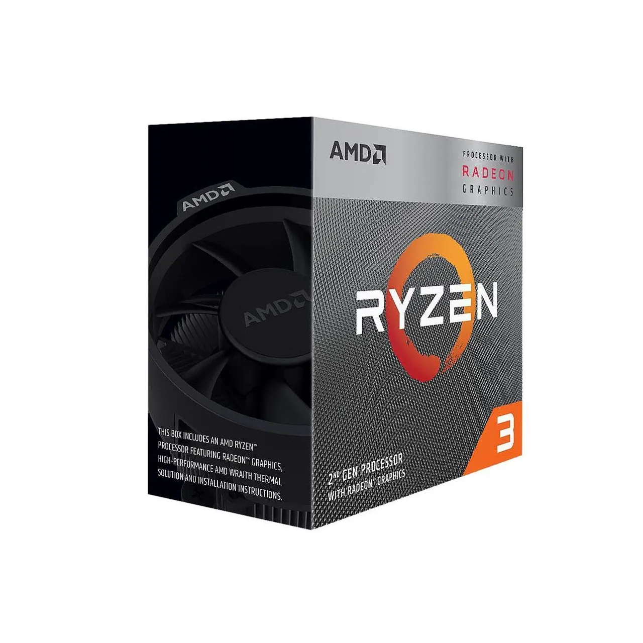 AMD Ryzen 3 3200G AM4 Processor (4-Cores/4Threads) | AMD Ryzen 3 3000 Series