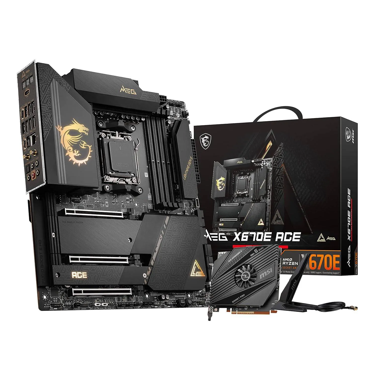 AMD Ryzen 9 Combo -AMD Ryzen 9 7950X3D Processor / MSi MEG X670E ACE DDR5 Motherboard / Gskill Trident Z5 RGB 32GB (16GBx2) DDR5 6000MHz Ram
