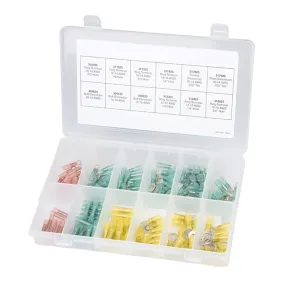 Ancor 160-Piece Heat Shrink Terminals  Connectors Kit [320101]