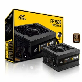 ANT ESPORTS 750W FP750B 80 PLUS BRONZE NON MODULAR SMPS
