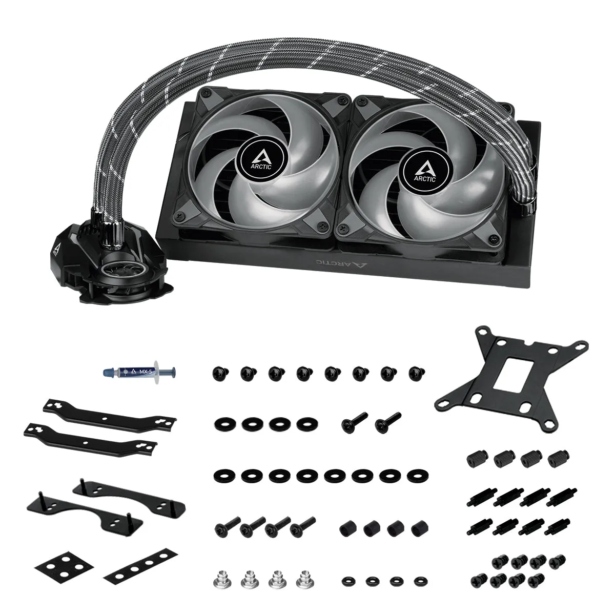Arctic Liquid Freezer II ARGB 240 | 240mm AIO Liquid Cooler