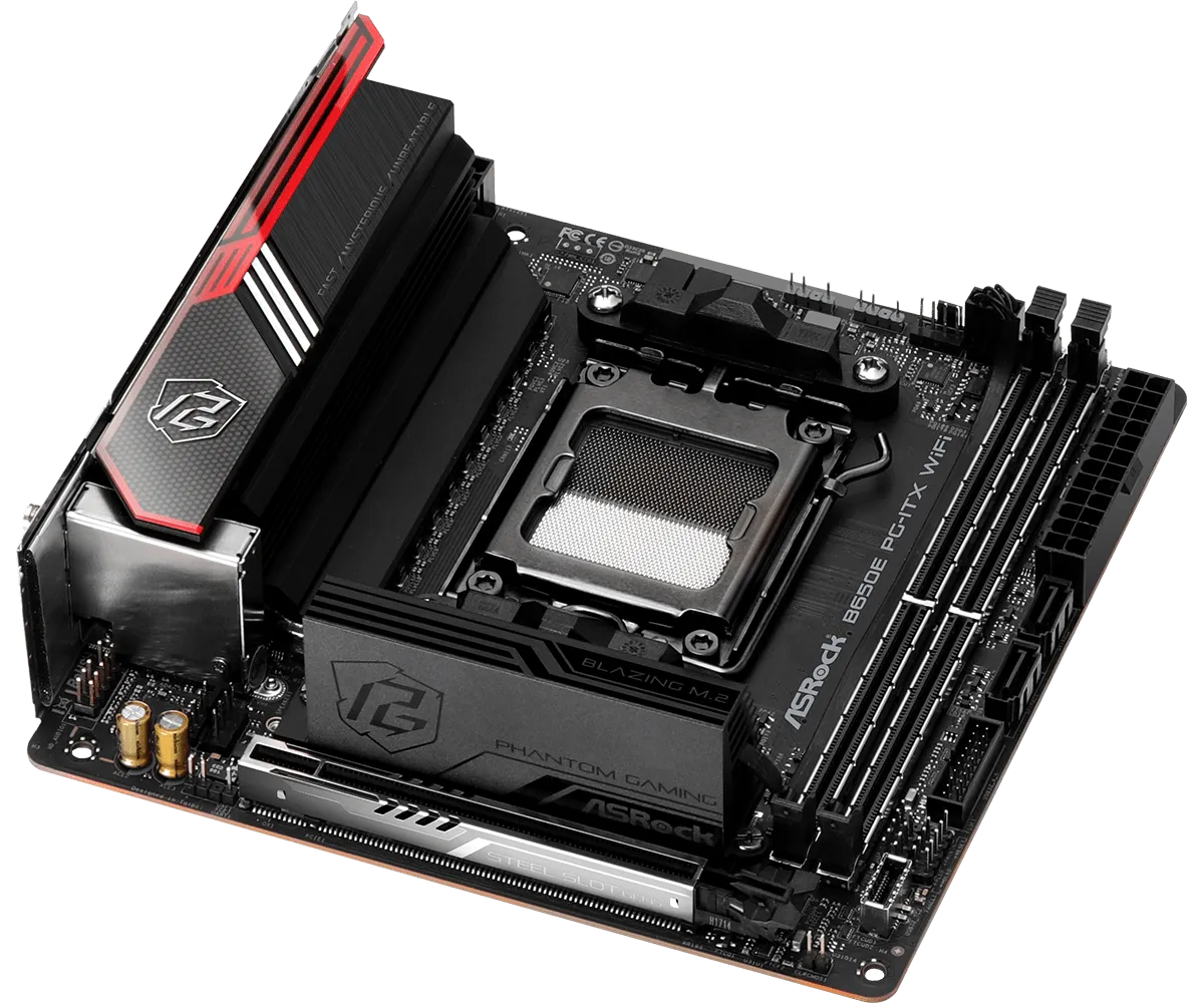 ASRock B650E PG-ITX WiFi | AM5 ITX Motherboard