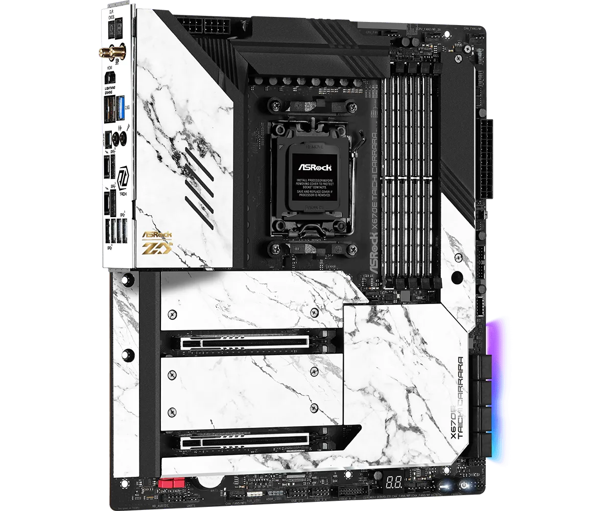 ASRock X670E Taichi Carrara WIFI EATX AM5 Motherboard
