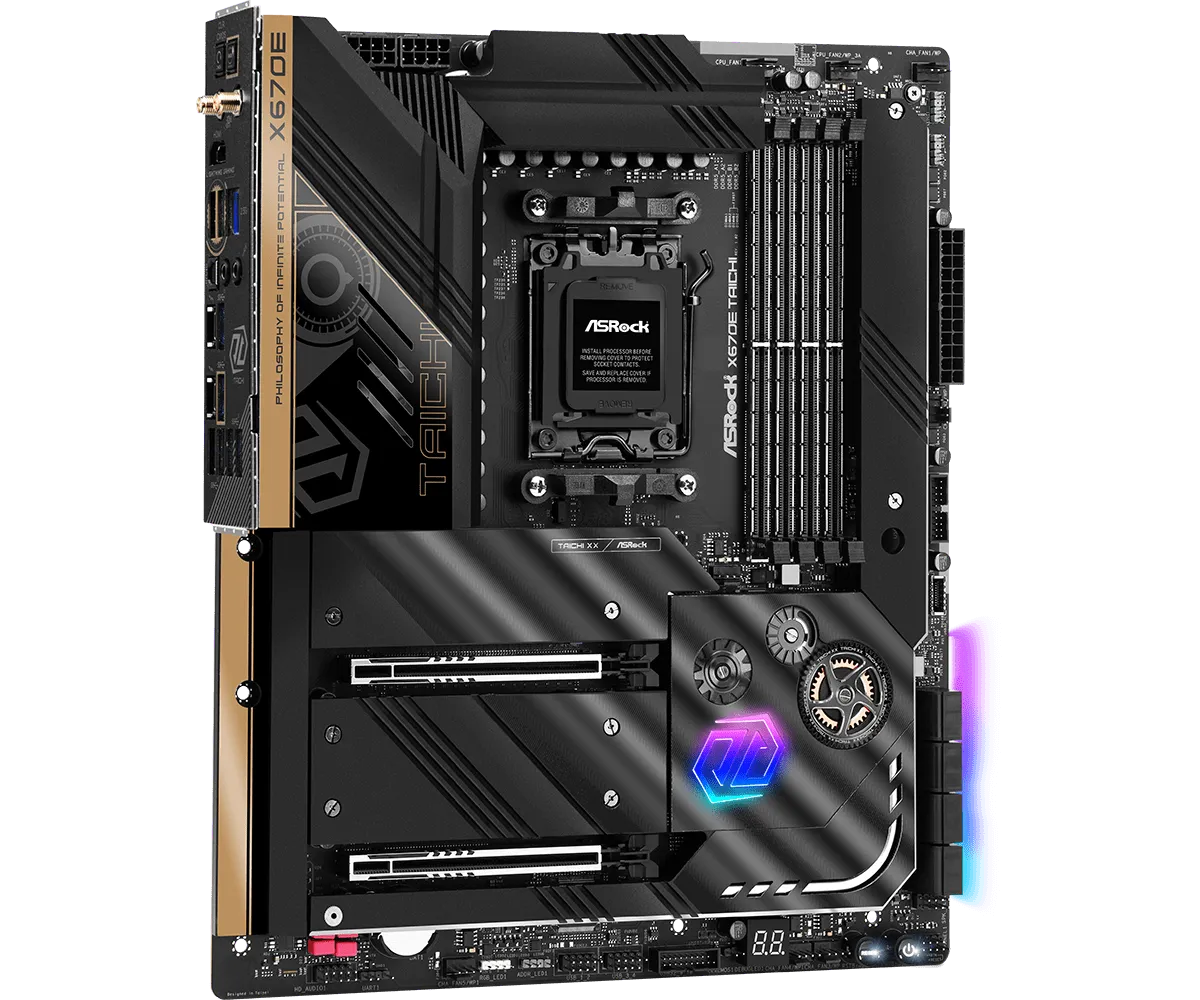ASRock X670E Taichi WIFI EATX AM5 Motherboard