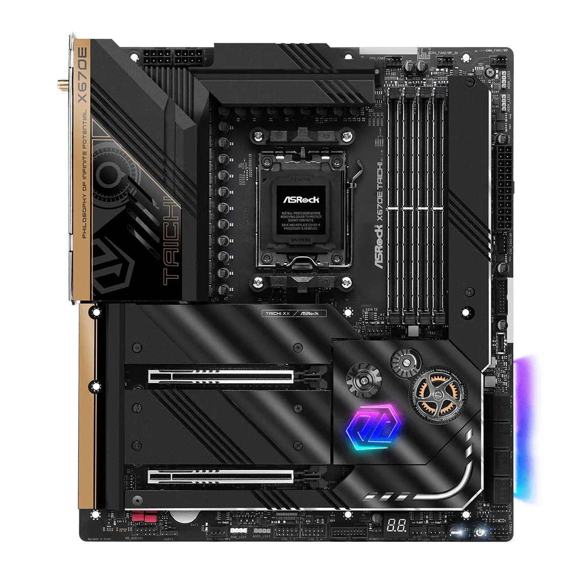 ASRock X670E Taichi WIFI EATX AM5 Motherboard