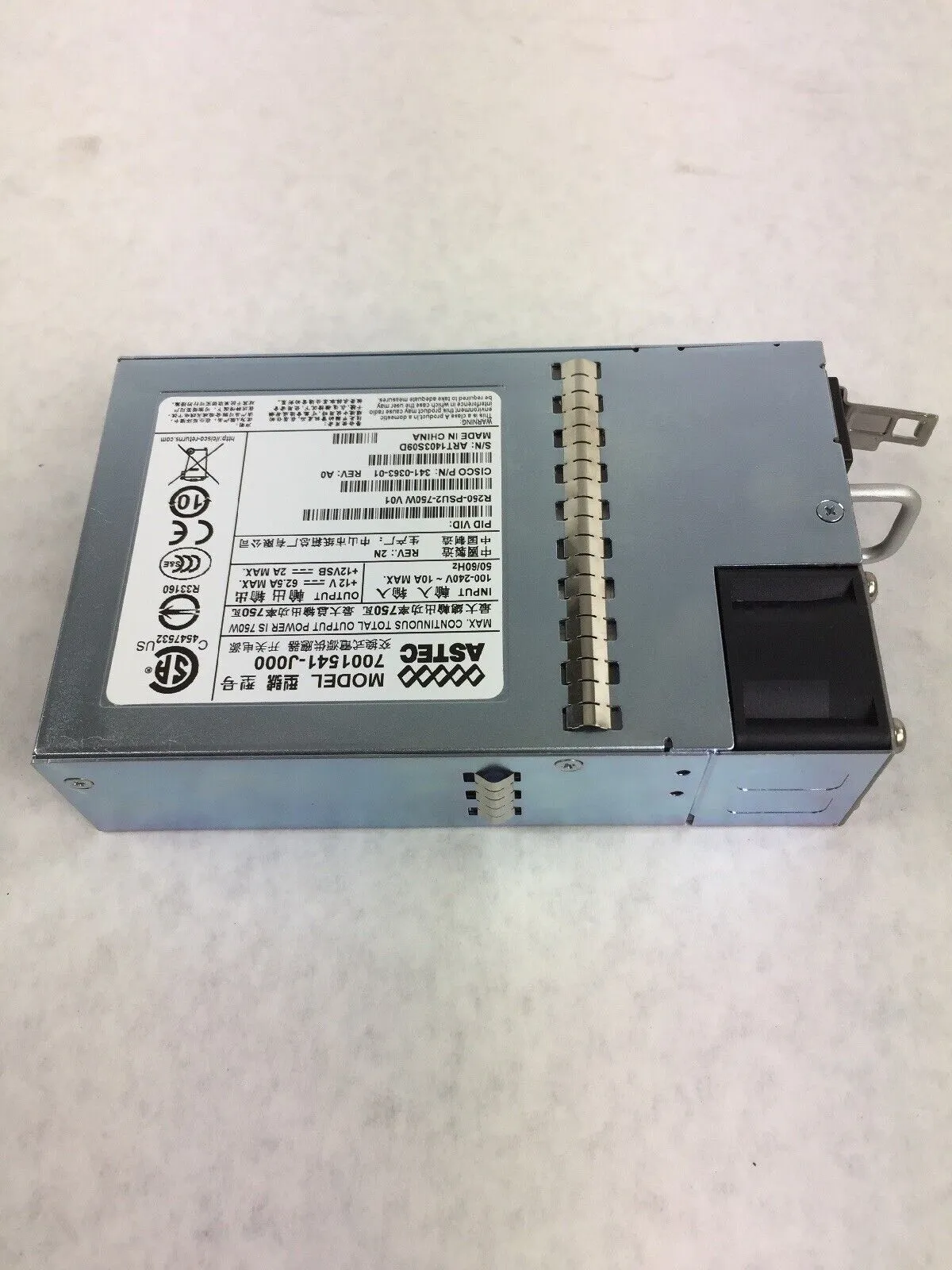Astec 7001541-J000 750W Power Supply 341-0363-01