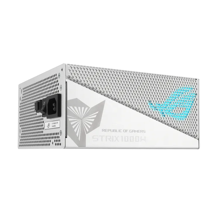 ASUS 1000W ROG-STRIX-1000G-AURA-WHITE-GAMING 白色 ATX 3.0 80Plus Gold Full Modular Power Supply (PS-ARST1KB)