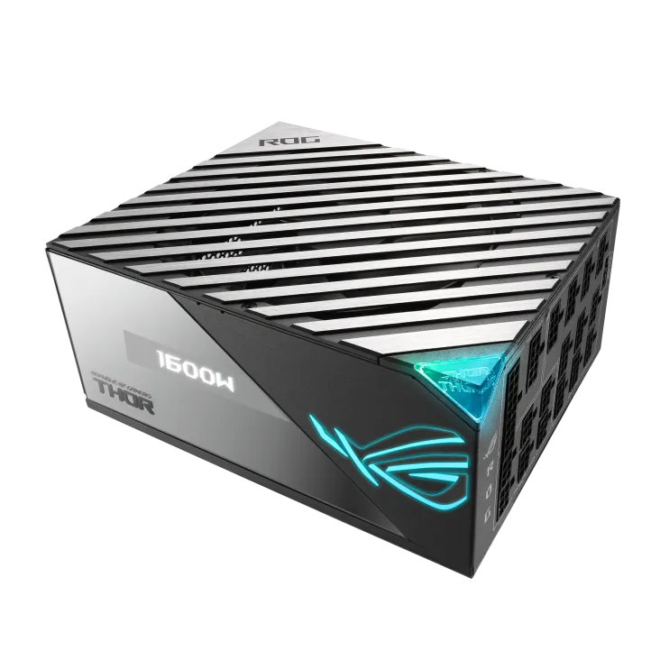 ASUS 1600W ROG-THOR-1600T-GAMING 80Plus Titanium Full Modular Power Supply (PS-ARTT1K6)