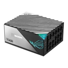Asus 1600W ROG Thor Titanium PSU, Fully Modular, 80  Titanium, PCIe 5.0, Digital Power Control, RGB Lighting, OLED Display, Lambda A  