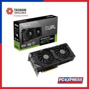 ASUS Dual GeForce RTX™  4070 SUPER 12GB GDDR6X 192-bit Graphics Card