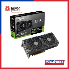 ASUS Dual GeForce RTX™  4070 SUPER OC Edition 12GB GDDR6X 192-bit Graphics Card