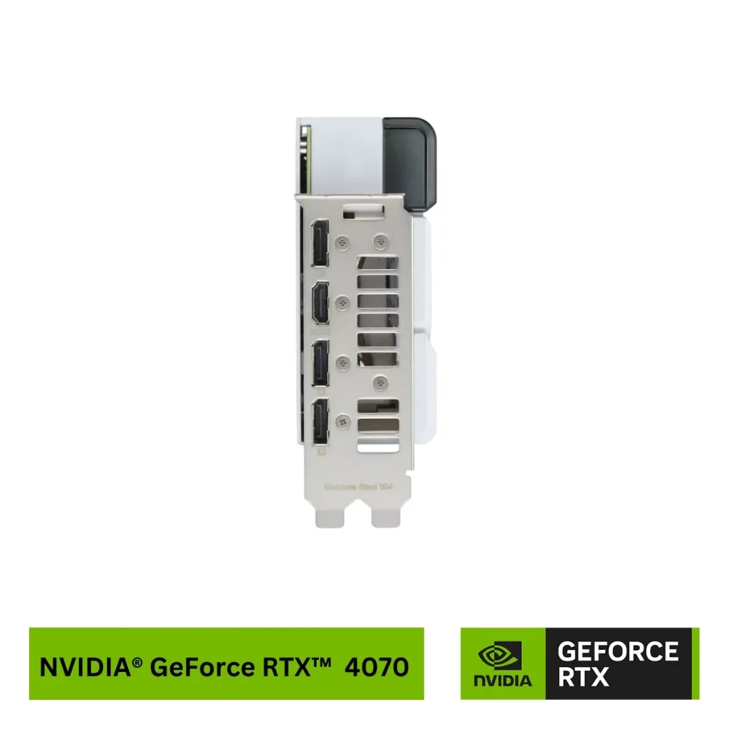 Asus NVIDIA® GeForce RTX™ 4070 Dual OC 12GB GDDR6X White
