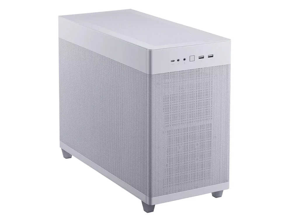ASUS Prime AP201 Mesh Micro Tower Case - White