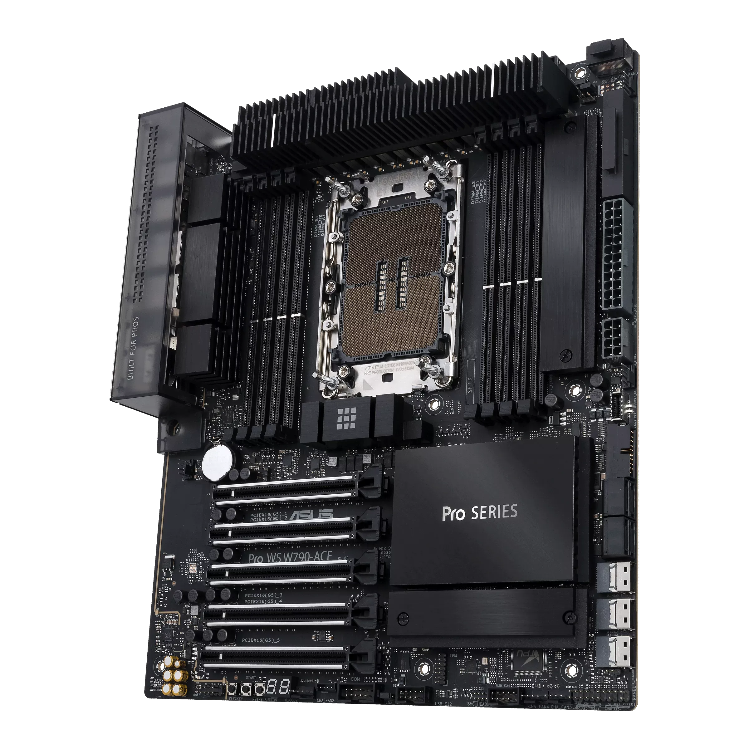 ASUS Pro WS W790-ACE Intel W790, DDR5, LGA 4677 CEB Workstation Motherboard