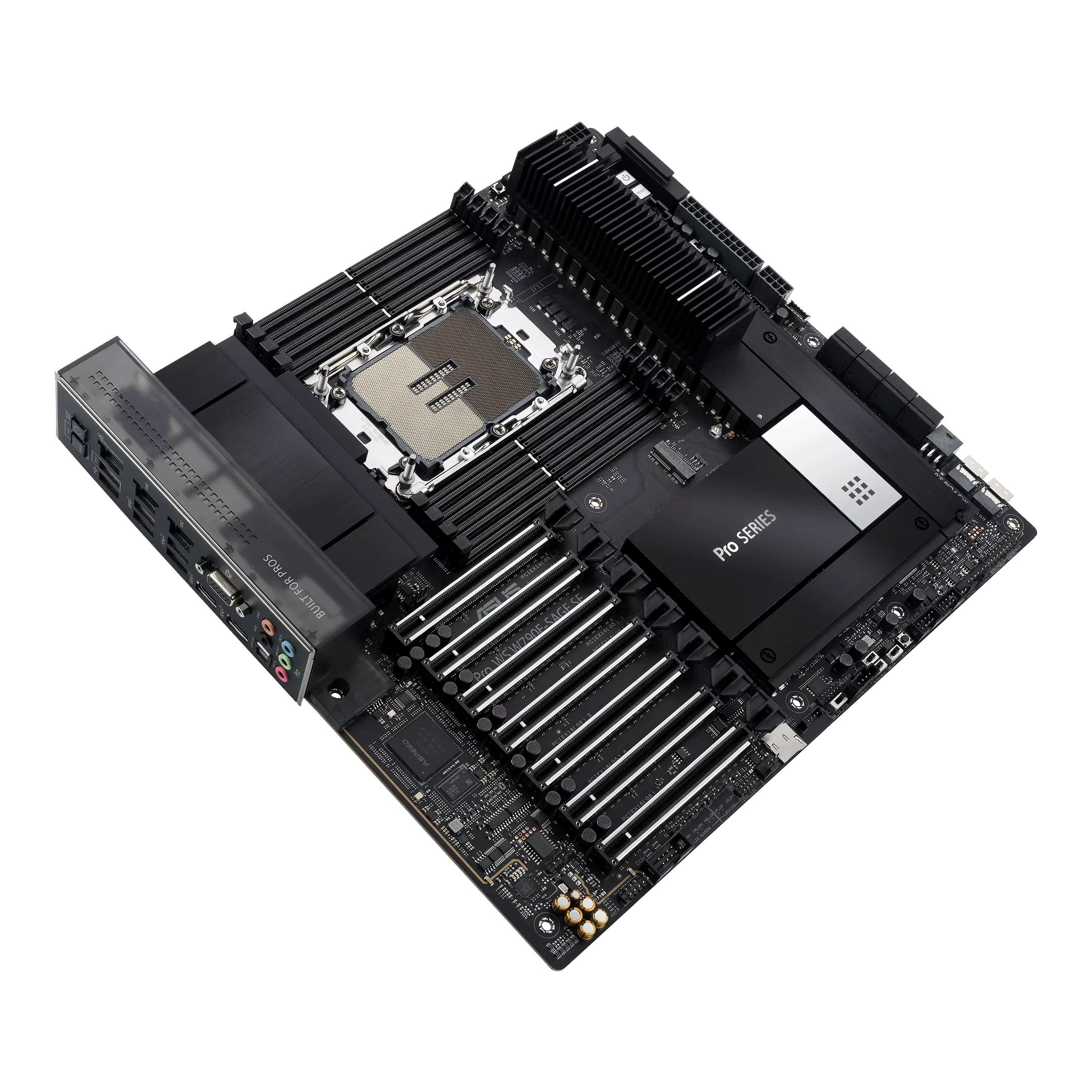 ASUS Pro WS W790E-SAGE SE Intel W790, DDR5, LGA 4677 EEB Workstation Motherboard