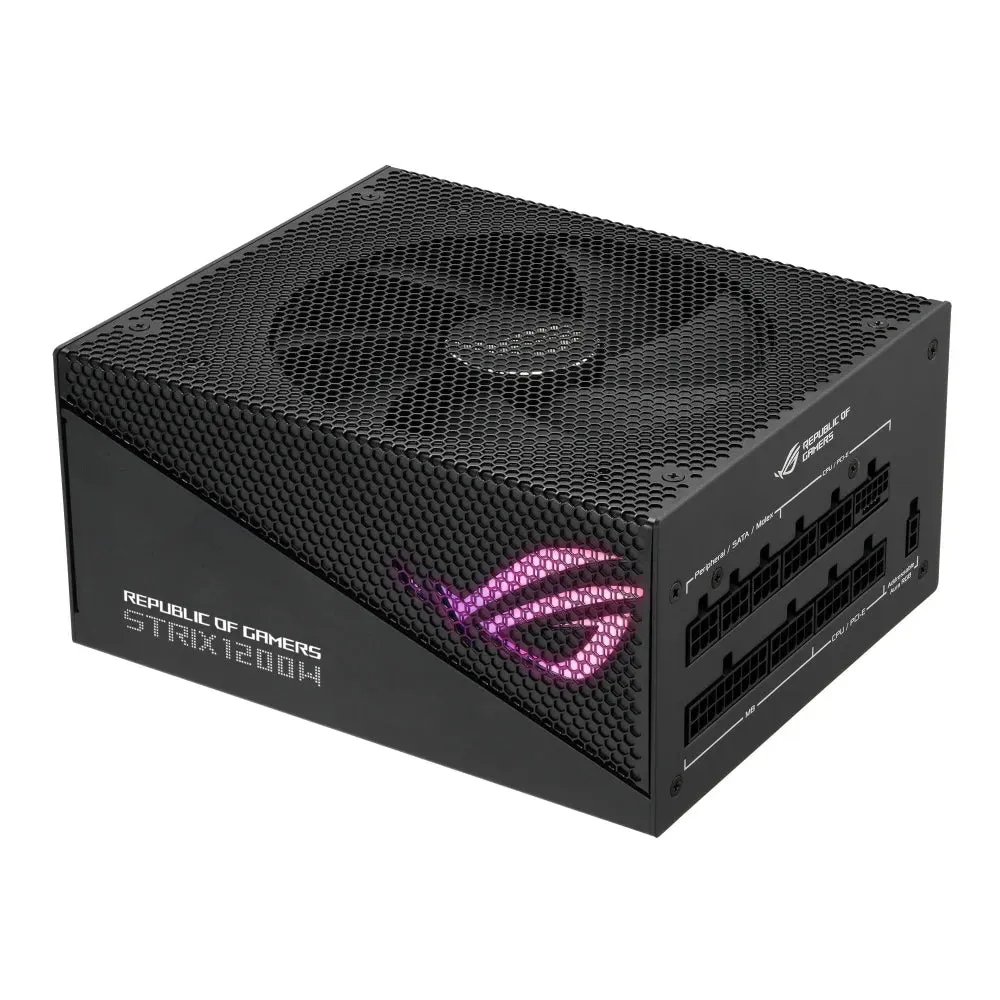 ASUS ROG STRIX 1200W Gold Aura Edition power supply unit 20 4 pin ATX ATX Black