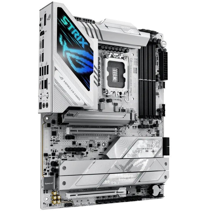 Asus ROG Strix Z890-A Gaming Wifi Motherboard (White)