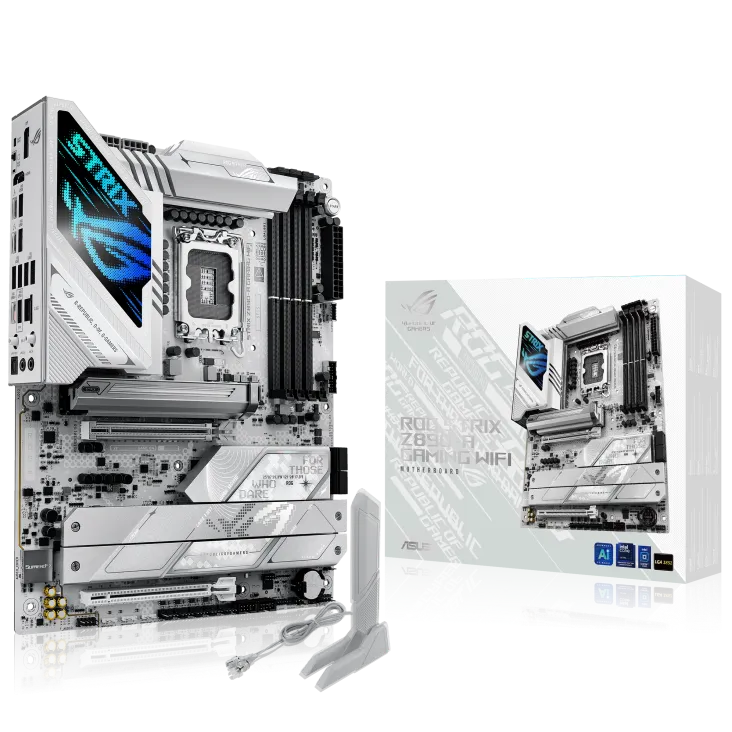 Asus ROG Strix Z890-A Gaming Wifi Motherboard (White)