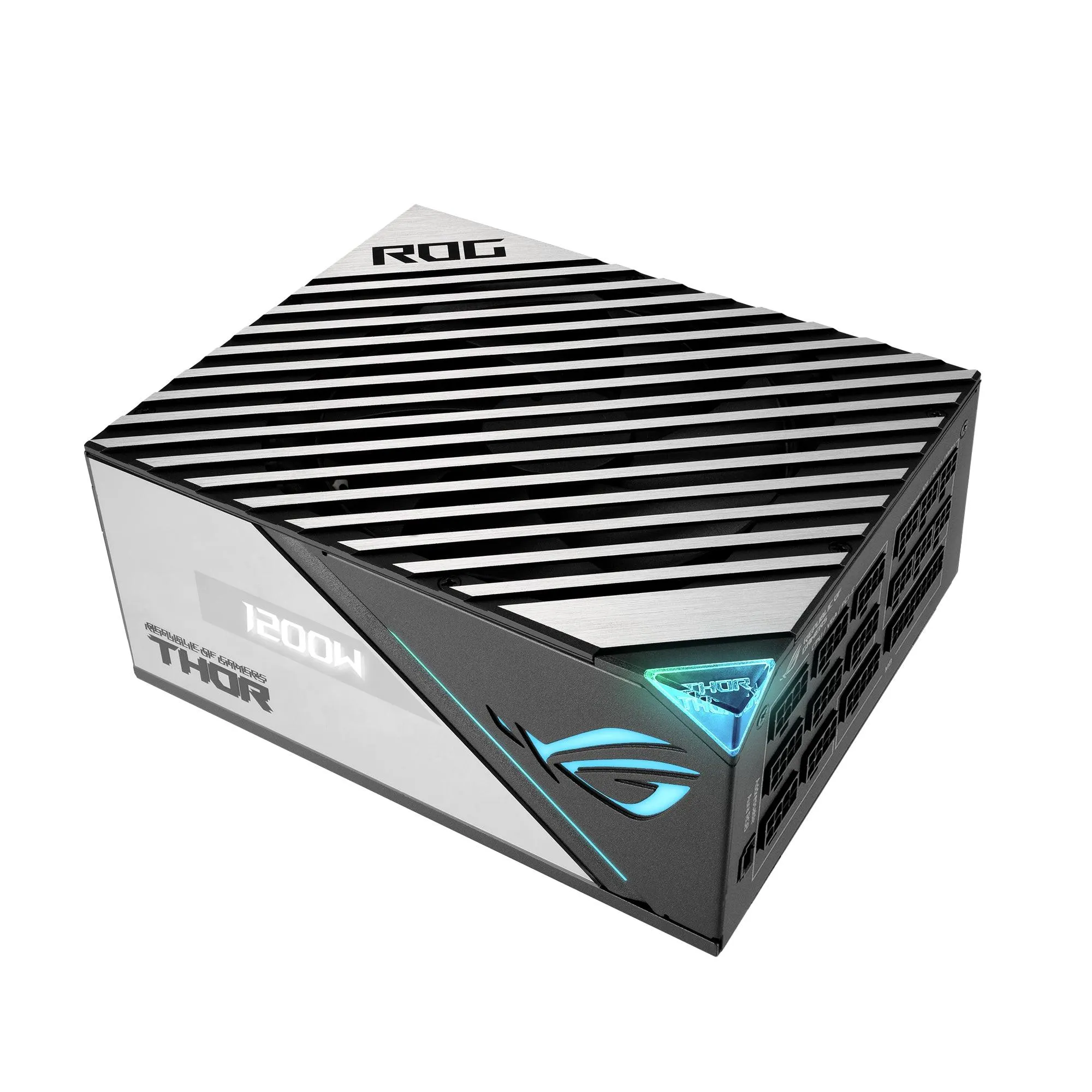 ASUS ROG Thor 1200W Platinum II is the quietest PSU in its class. (ROG-THOR-1200P2-GAMING)