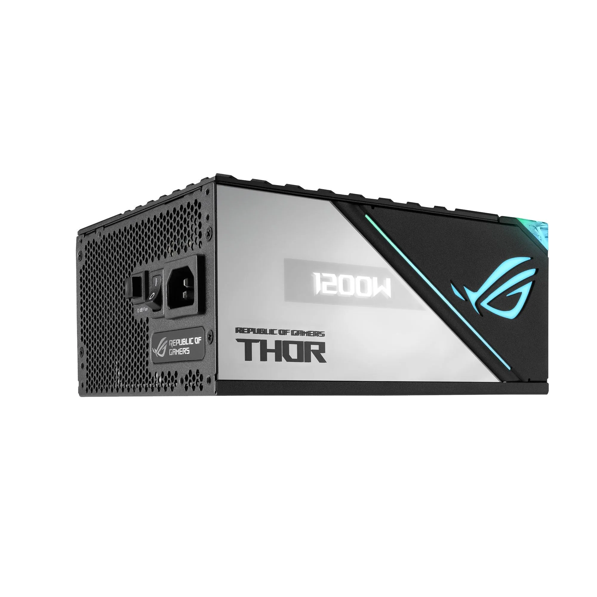 ASUS ROG Thor 1200W Platinum II is the quietest PSU in its class. (ROG-THOR-1200P2-GAMING)