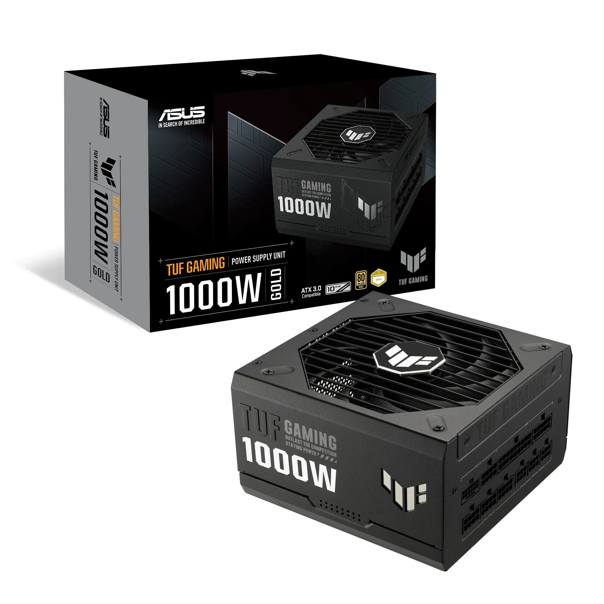 ASUS TUF Gaming 1000W Gold power supply unit 20 4 pin ATX ATX Black