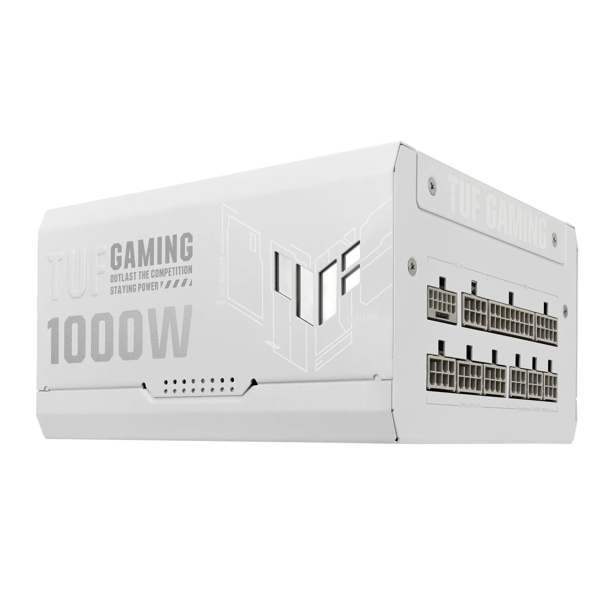 ASUS TUF Gaming 1000W Gold White Edition power supply unit 20 4 pin ATX ATX