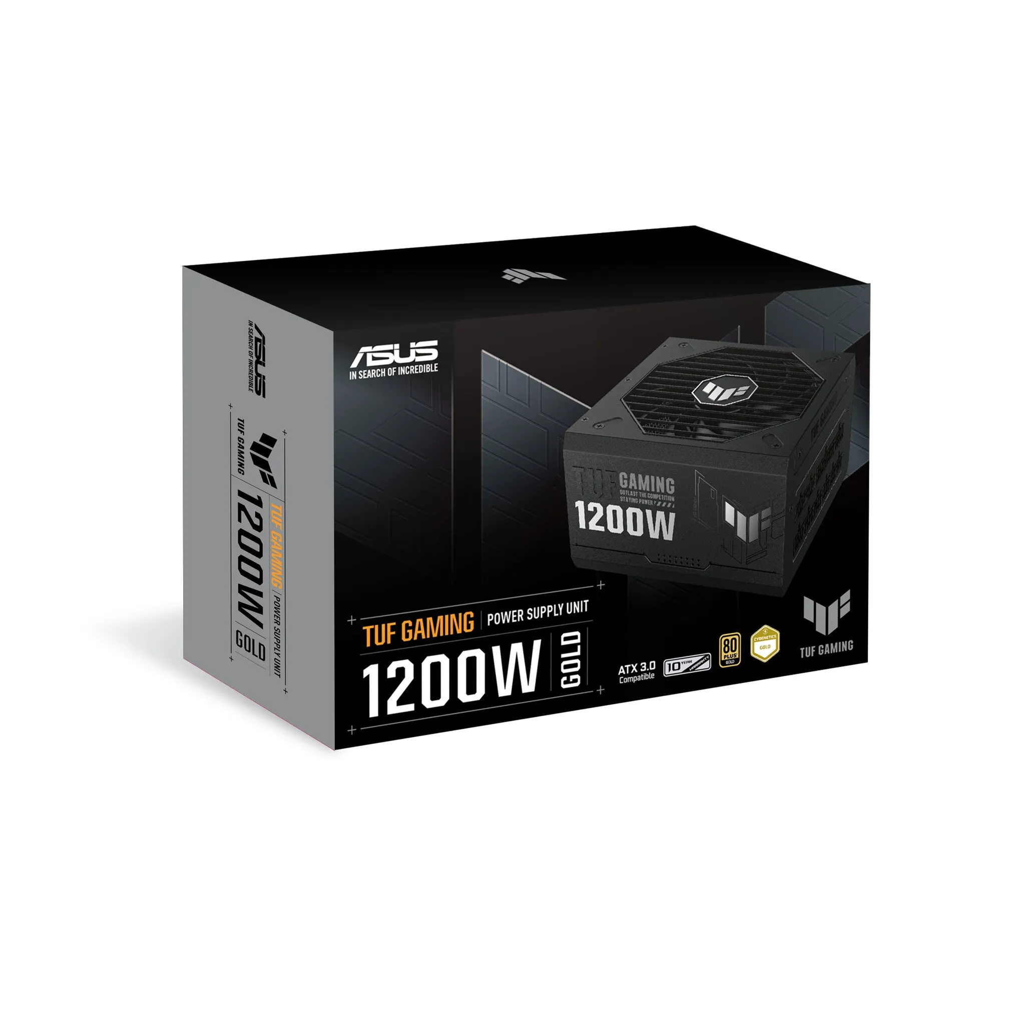 ASUS TUF GAMING 1200W Gold power supply unit 20 4 pin ATX ATX Black