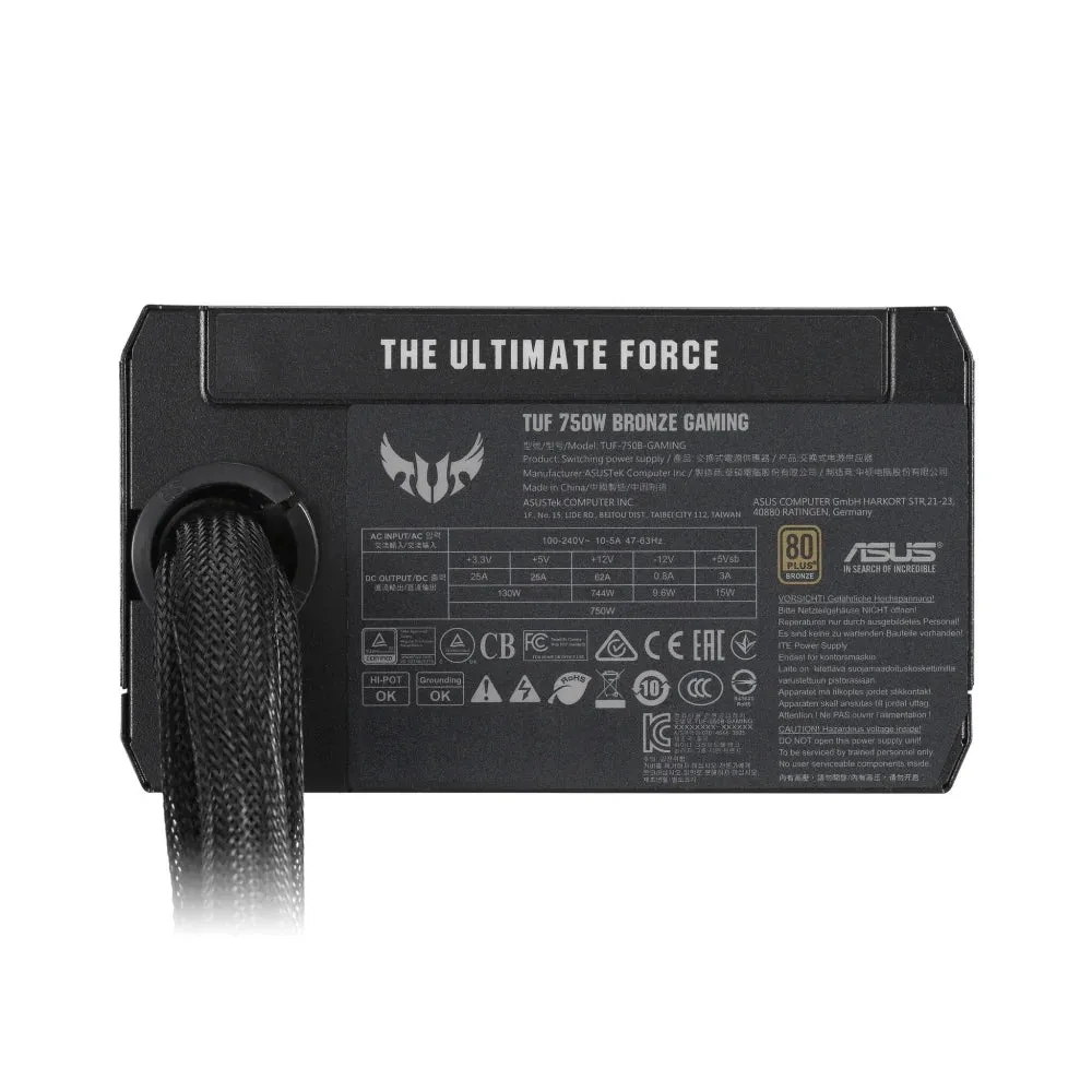 ASUS TUF-GAMING-750B power supply unit 750 W 20 4 pin ATX ATX Black