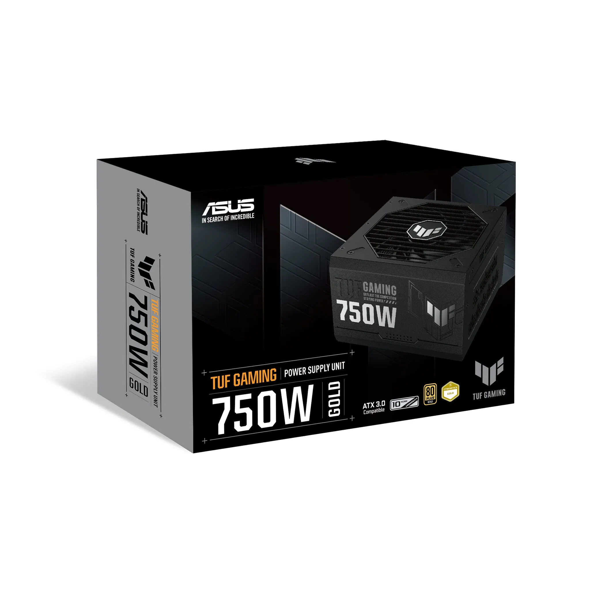 ASUS TUF Gaming 750W Gold power supply unit 20 4 pin ATX ATX Black